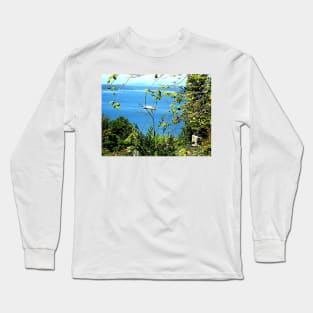 Vashon Ferry on Puget Sound Long Sleeve T-Shirt